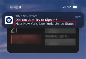 Okta push notification